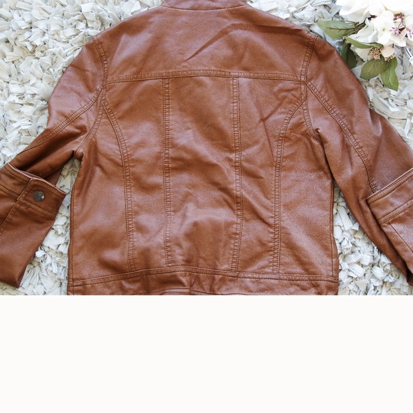Faux Leather Jacket - Picture 2 of 3